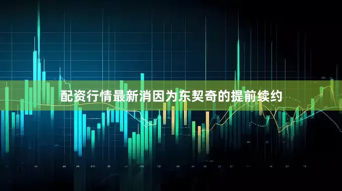 配资行情最新消因为东契奇的提前续约